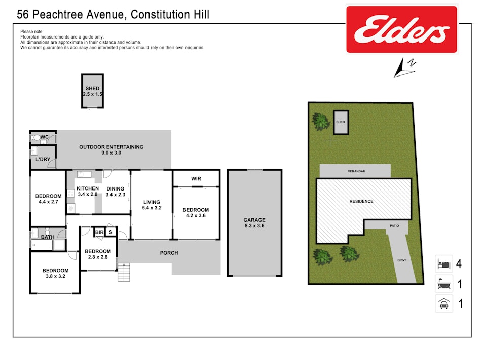 56 Peachtree Avenue, Constitution Hill, NSW, 2145 - Floorplan 1