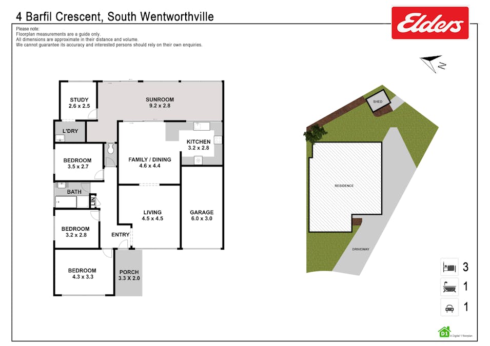 4 Barfil Crescent, South Wentworthville, NSW, 2145 - Floorplan 1