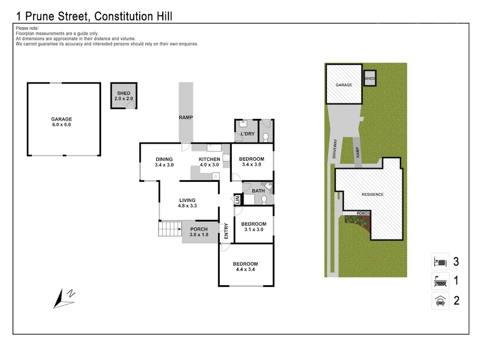 1 Prune Street, Constitution Hill, NSW, 2145 - Floorplan 1