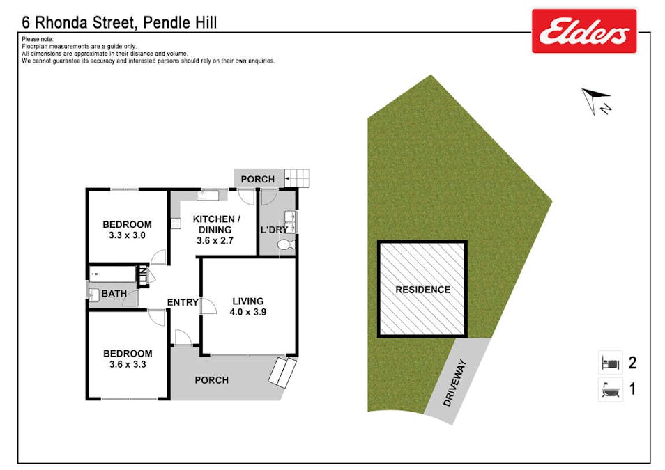 6 Rhonda Street, Pendle Hill, NSW, 2145 - Floorplan 1