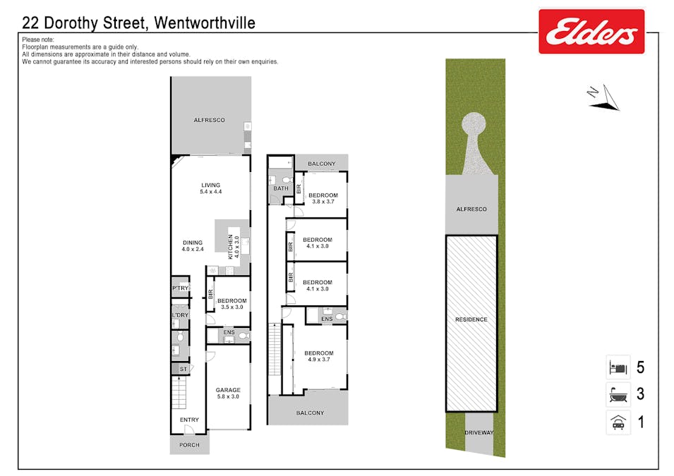 22 Dorothy Street, Wentworthville, NSW, 2145 - Floorplan 1