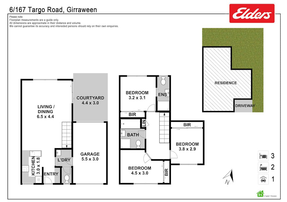 6/167-169 Targo Road, Girraween, NSW, 2145 - Floorplan 1