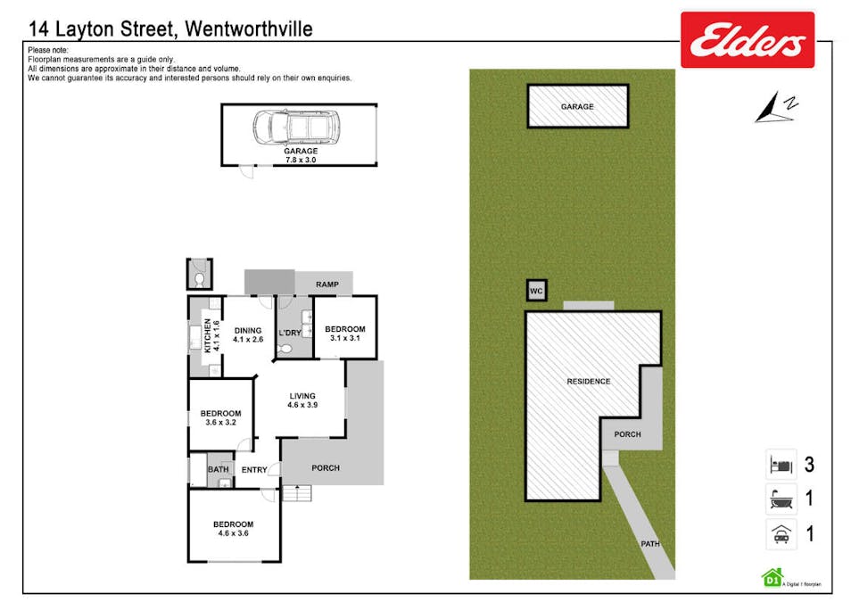 14 Layton Street, Wentworthville, NSW, 2145 - Floorplan 1