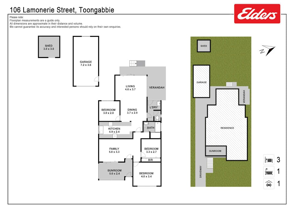 106 Lamonerie Street, Toongabbie, NSW, 2146 - Floorplan 1
