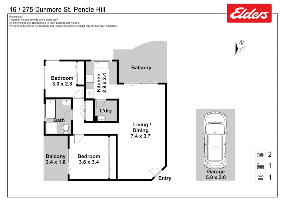 16/275-277 Dunmore Street, Pendle Hill, NSW, 2145 - Floorplan 1