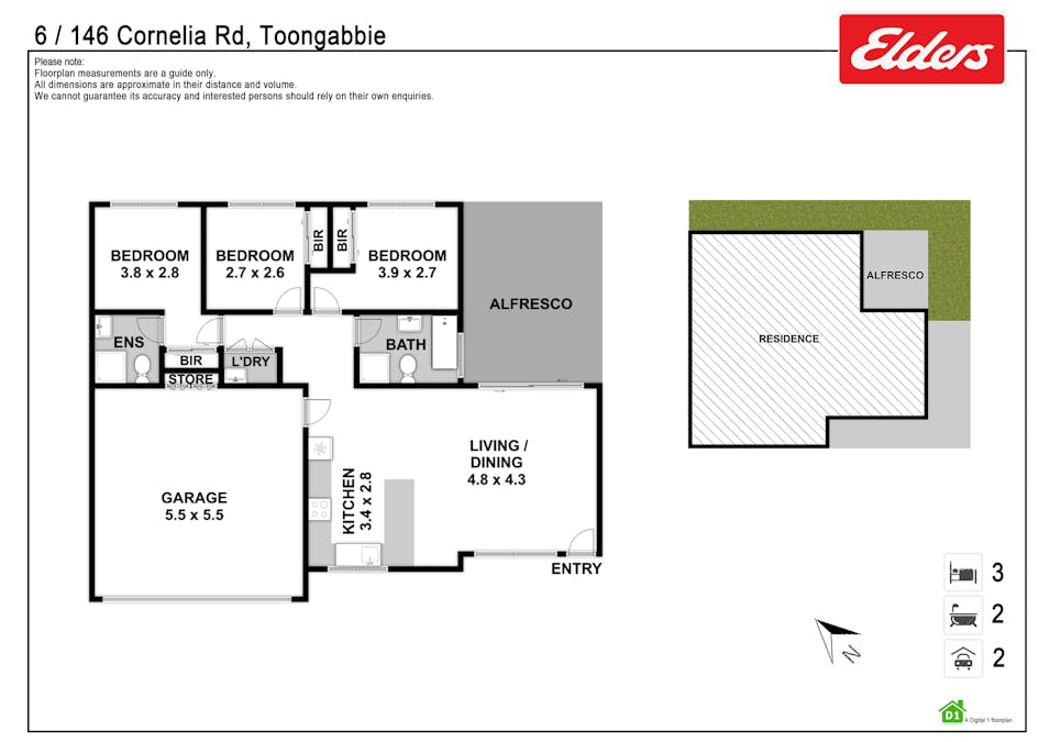 6/146 Cornelia Road, Toongabbie, NSW, 2146 - Floorplan 1