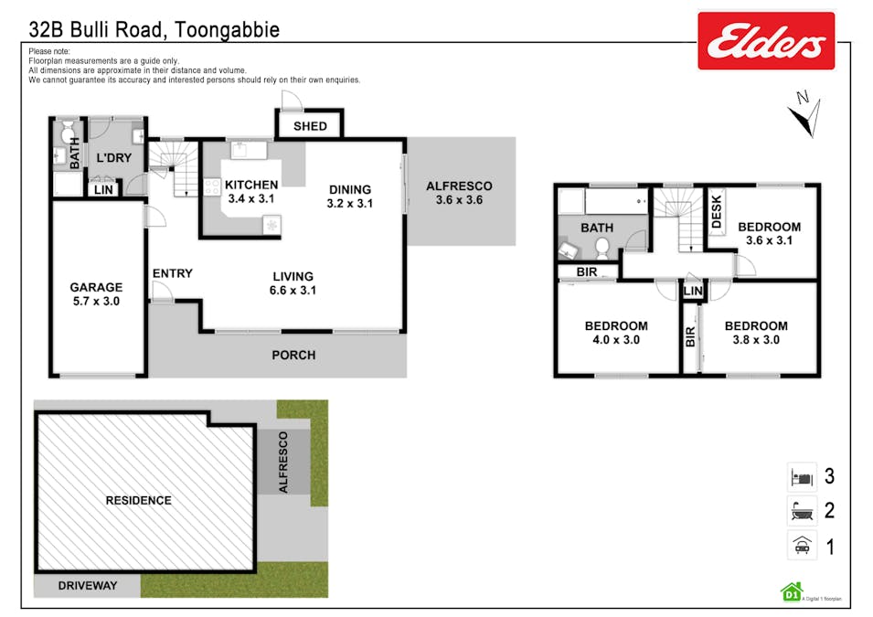 32B Bulli Road, Toongabbie, NSW, 2146 - Floorplan 1