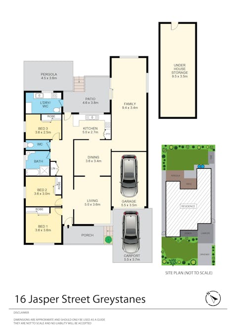 16 Jasper Street, Greystanes, NSW, 2145 - Floorplan 1