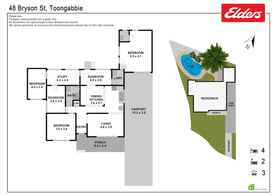 48 Bryson Street, Toongabbie, NSW, 2146 - Floorplan 1