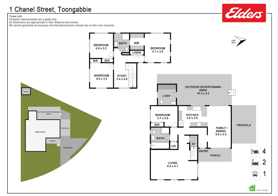 1 Chanel Street, Toongabbie, NSW, 2146 - Floorplan 1