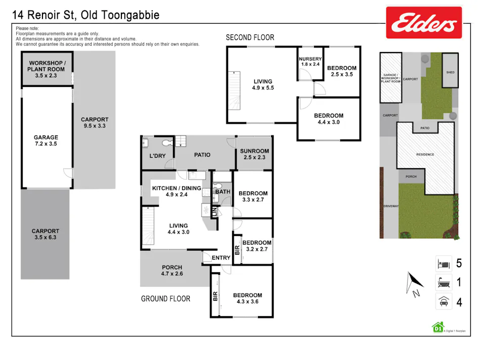 14 Renoir Street, Old Toongabbie, NSW, 2146 - Floorplan 1