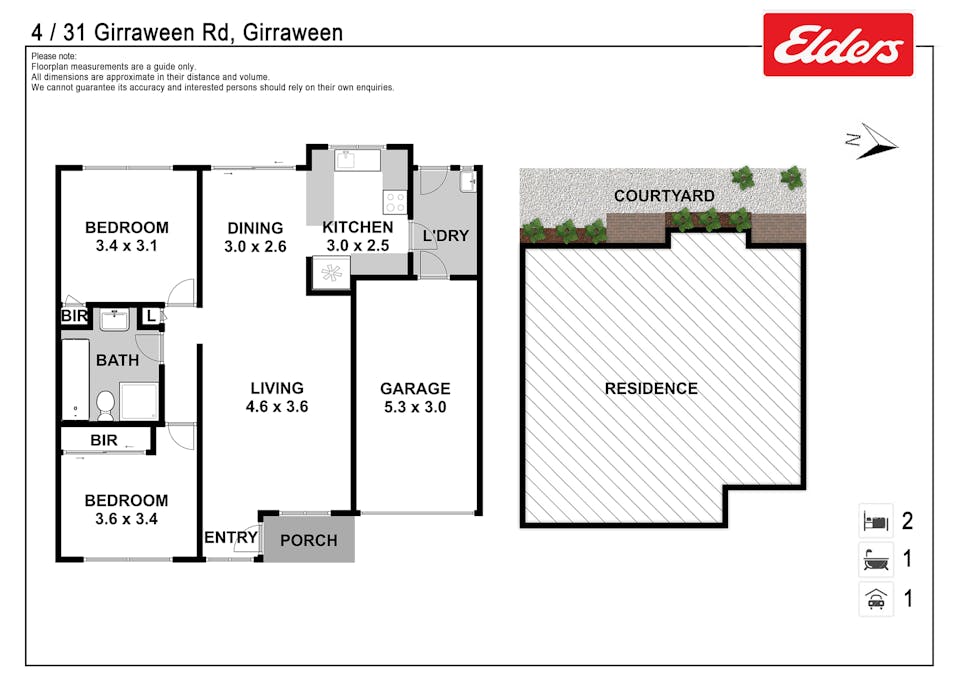 4/31 Girraween Road, Girraween, NSW, 2145 - Floorplan 1