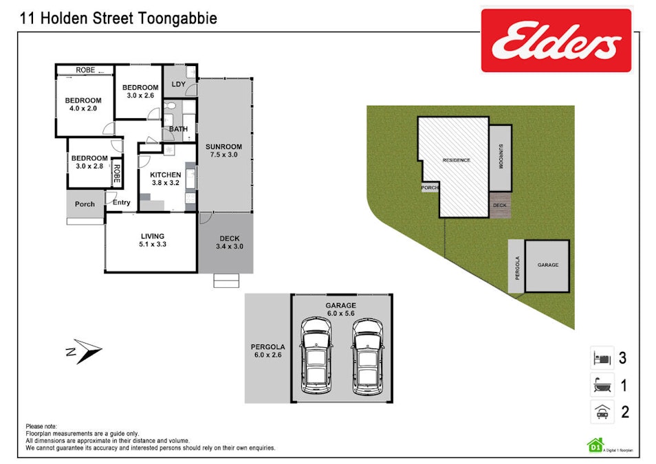 11 Holden Street, Toongabbie, NSW, 2146 - Floorplan 1