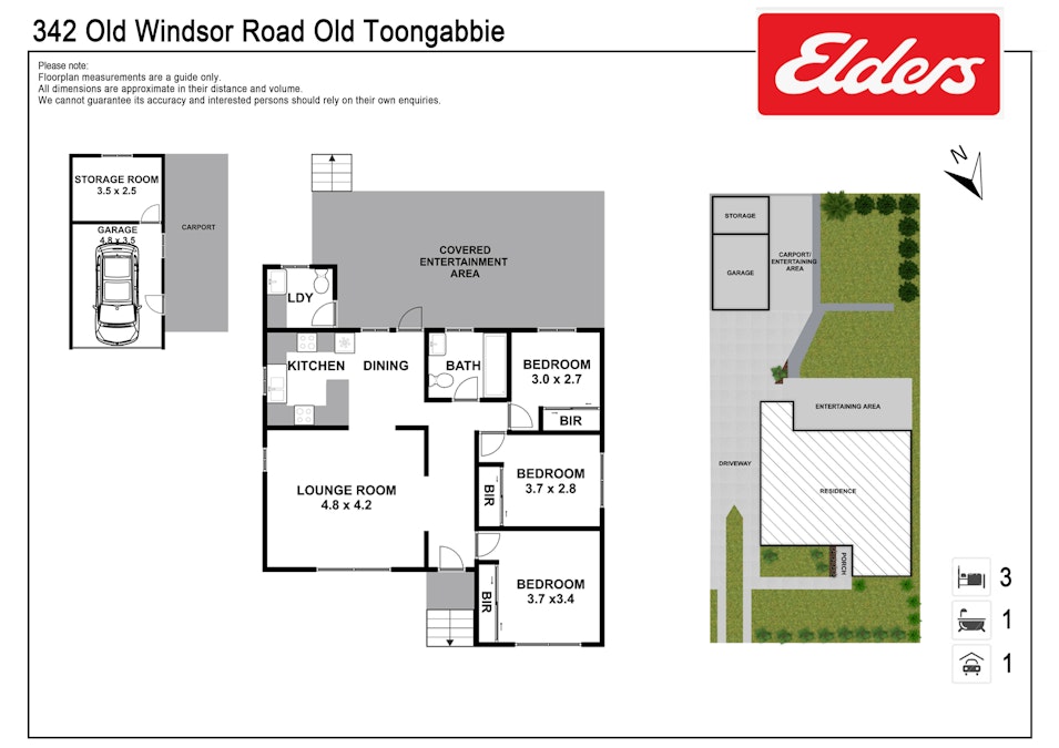 342 Old Windsor Road, Old Toongabbie, NSW, 2146 - Floorplan 1
