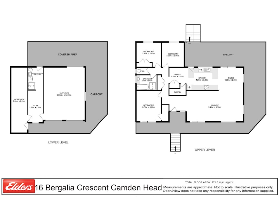 16 Bergalia Crescent, Camden Head, NSW, 2443 - Floorplan 1