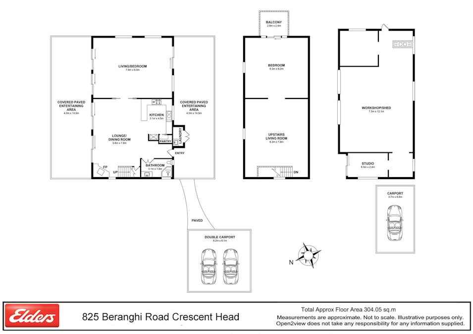 825 Beranghi Road, Crescent Head, NSW, 2440 - Floorplan 2