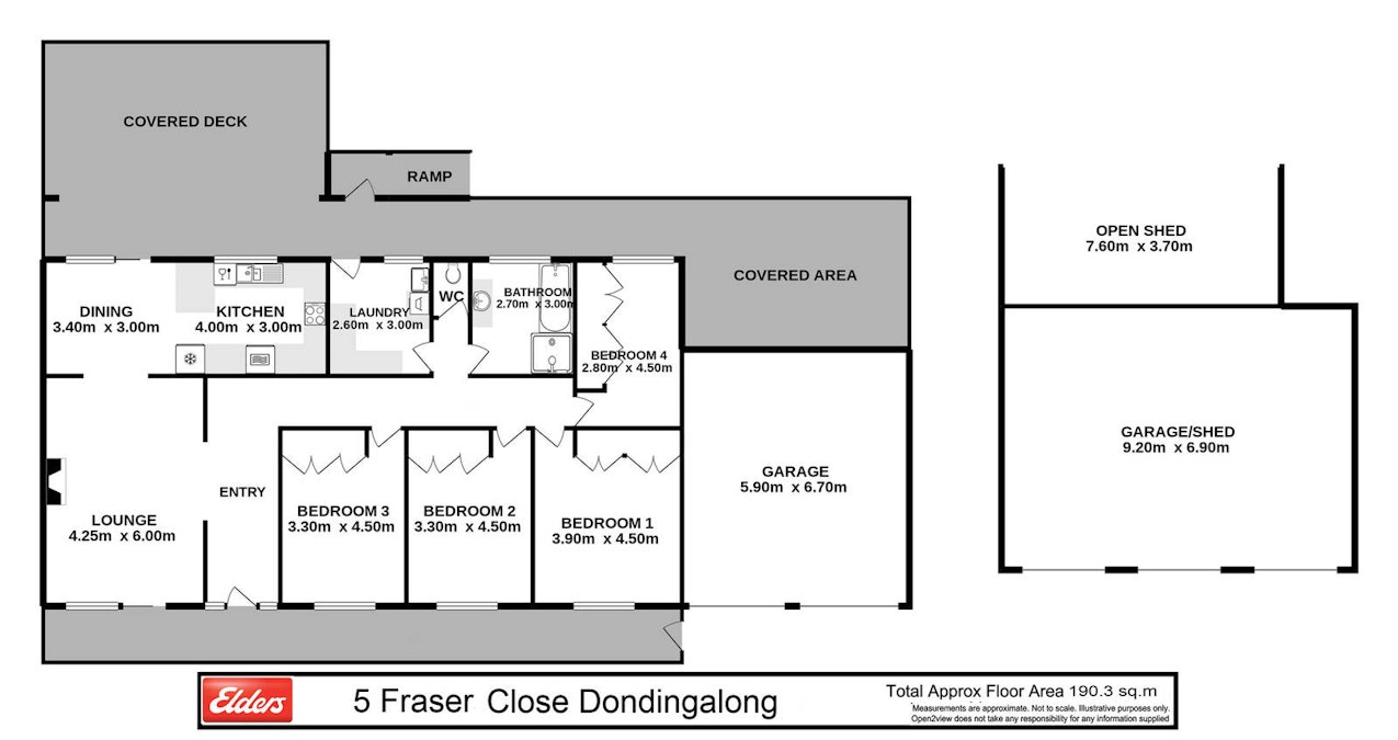 5 Fraser Close, Dondingalong, NSW, 2440 - Floorplan 1