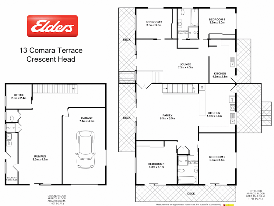 13 Comara Terrace, Crescent Head, NSW, 2440 - Floorplan 1