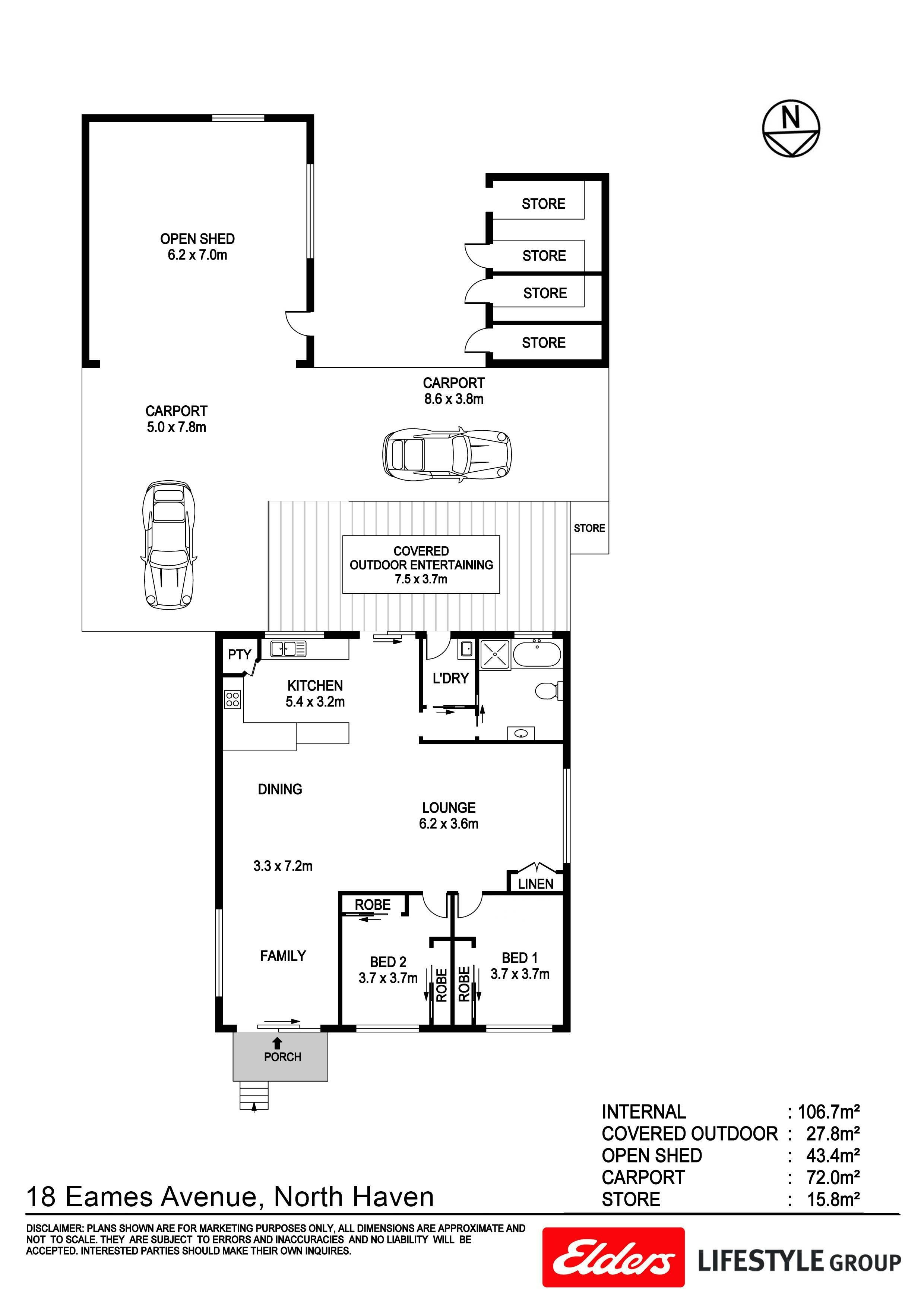 18 Eames Avenue, North Haven, NSW, 2443 Sold Elders Real Estate