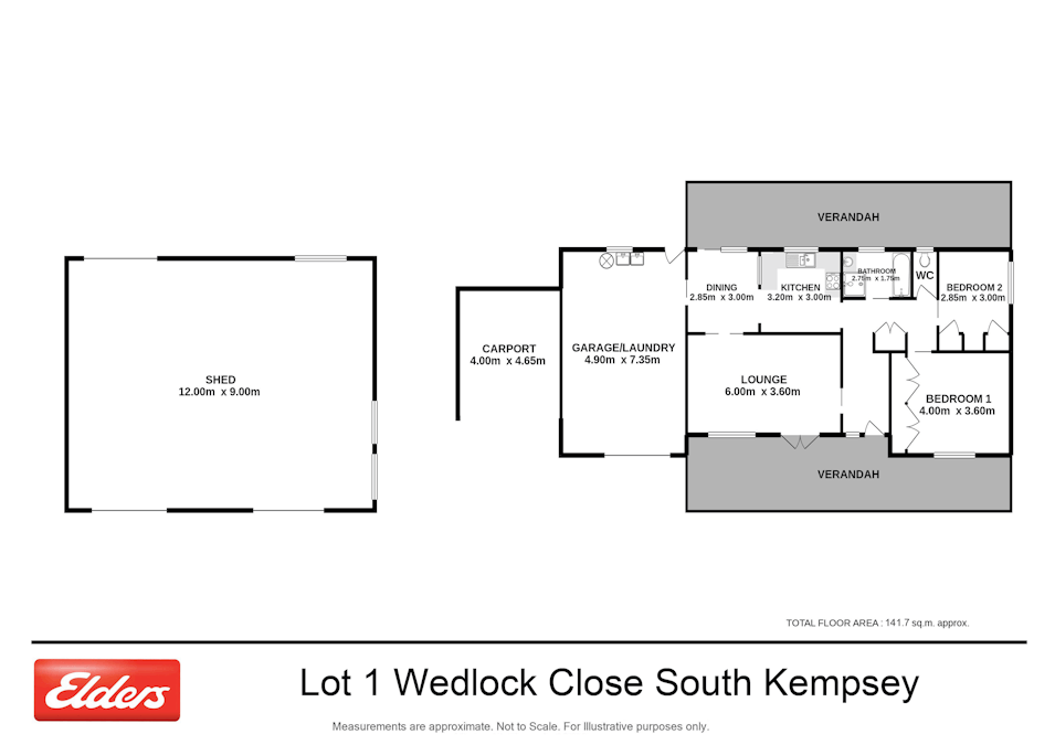 Lot 1 Wedlock Close, South Kempsey, NSW, 2440 - Floorplan 1