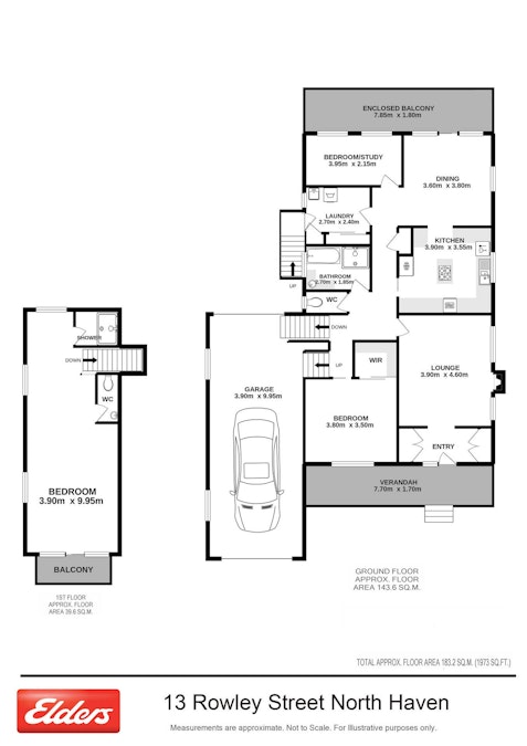 13 Rowley Street, North Haven, NSW, 2443 - Floorplan 1