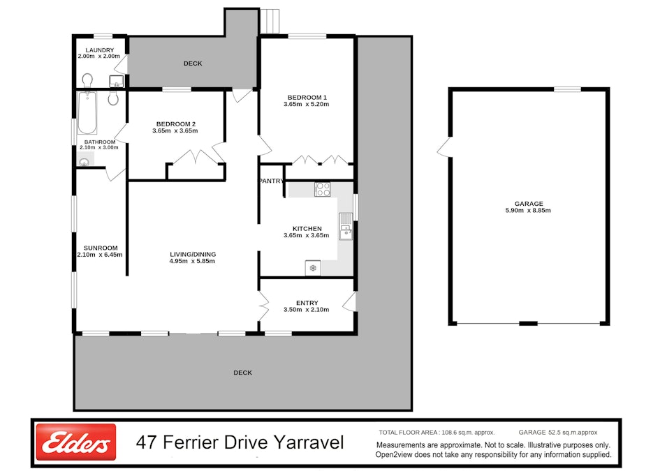 47 Ferrier Drive, Yarravel, NSW, 2440 - Floorplan 1