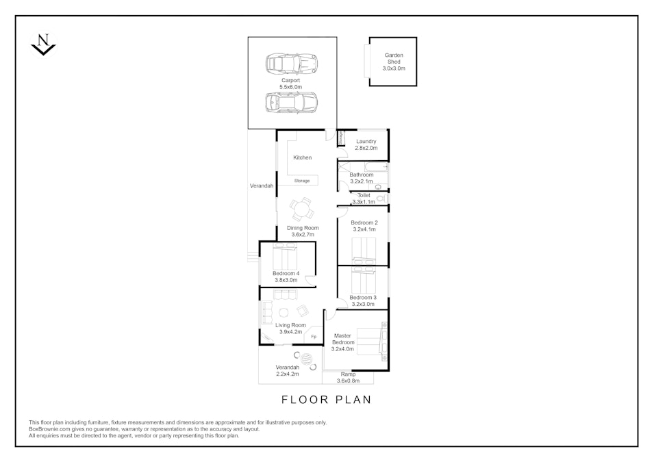 1 Yabsley Street, Coraki, NSW, 2471 - Floorplan 1