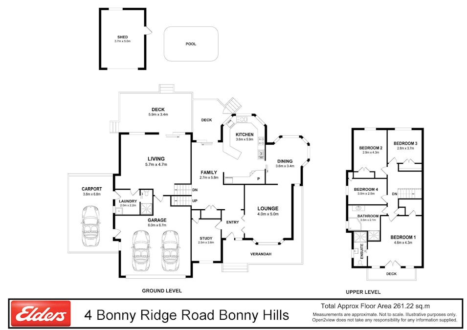 4 Bonny Ridge Road, Bonny Hills, NSW, 2445 - Floorplan 1