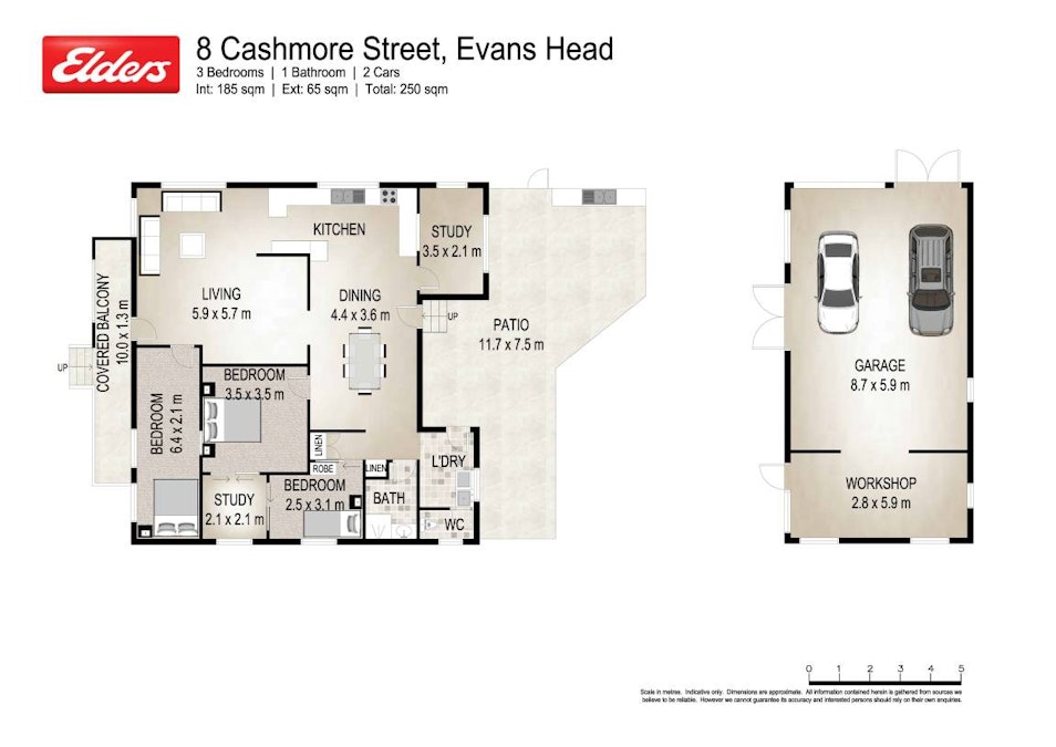 8 Cashmore Street, Evans Head, NSW, 2473 - Floorplan 1