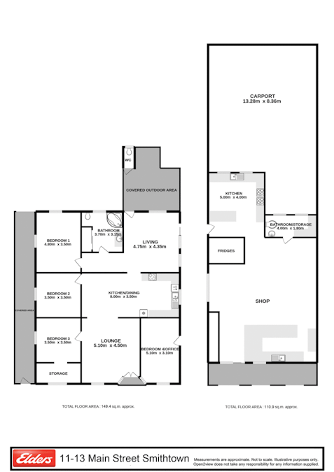 11-13 Main Street, Smithtown, NSW, 2440 - Floorplan 1