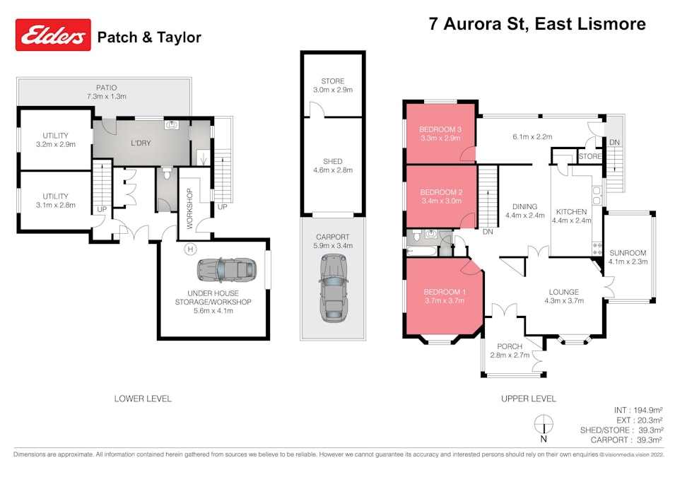 7 Aurora Street, East Lismore, NSW, 2480 - Floorplan 1