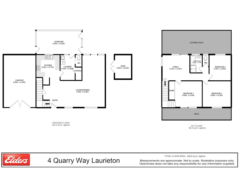 4 Quarry Way, Laurieton, NSW, 2443 - Floorplan 1