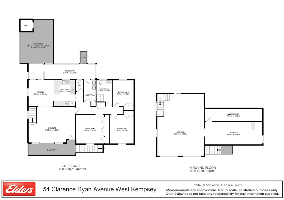 54 Clarence Ryan Avenue, West Kempsey, NSW, 2440 - Floorplan 1