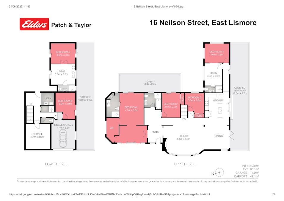 16 Nielson Street, East Lismore, NSW, 2480 - Floorplan 1