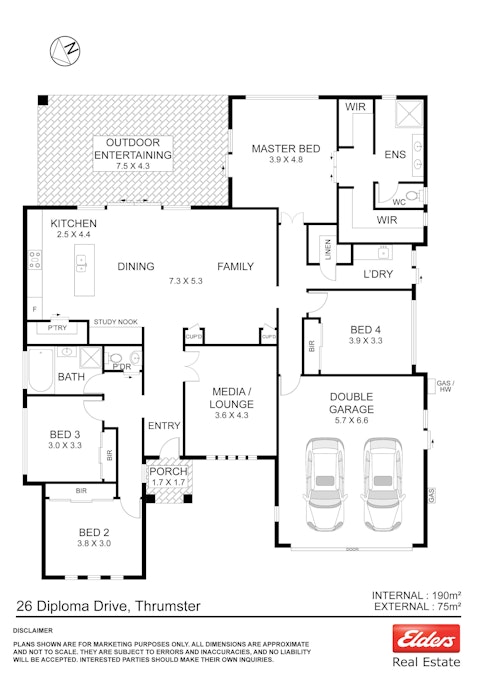 26 Diploma Drive, Thrumster, NSW, 2444 - Floorplan 1