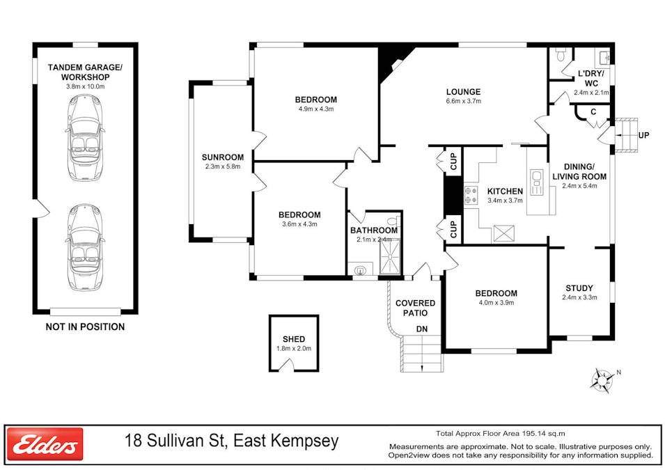 18 Sullivan Street, East Kempsey, NSW, 2440 - Floorplan 1