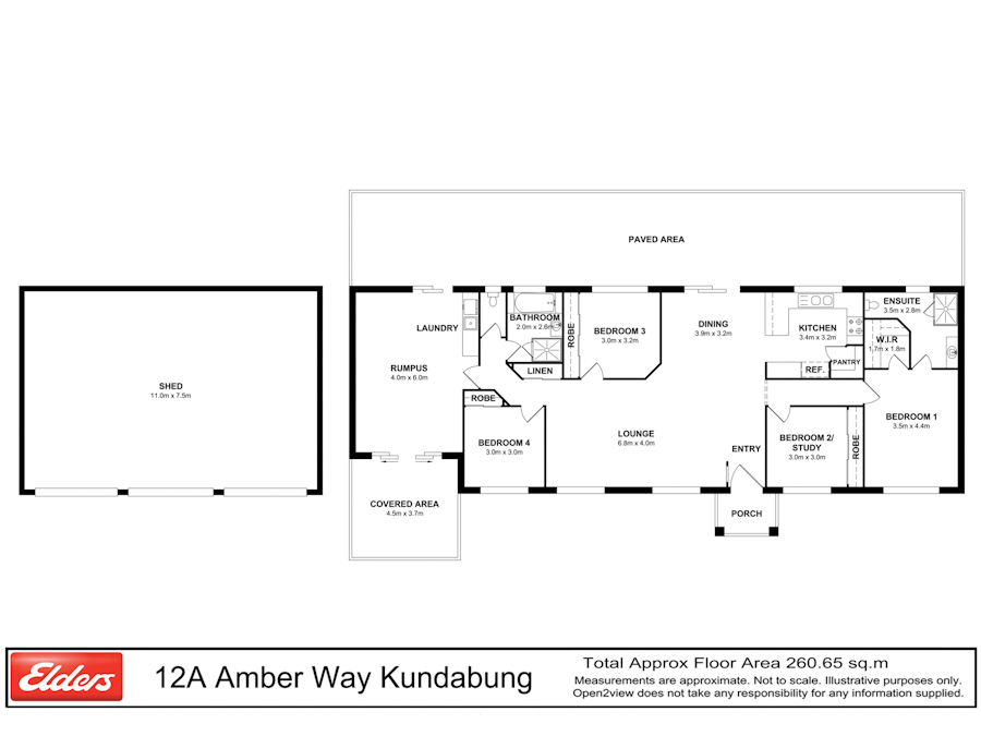 12A Amber Way, Kundabung, NSW, 2441 - Floorplan 1