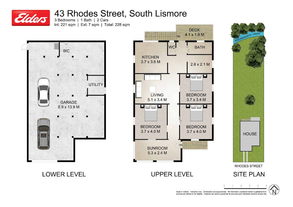 43 Rhodes Street, South Lismore, NSW, 2480 - Floorplan 1