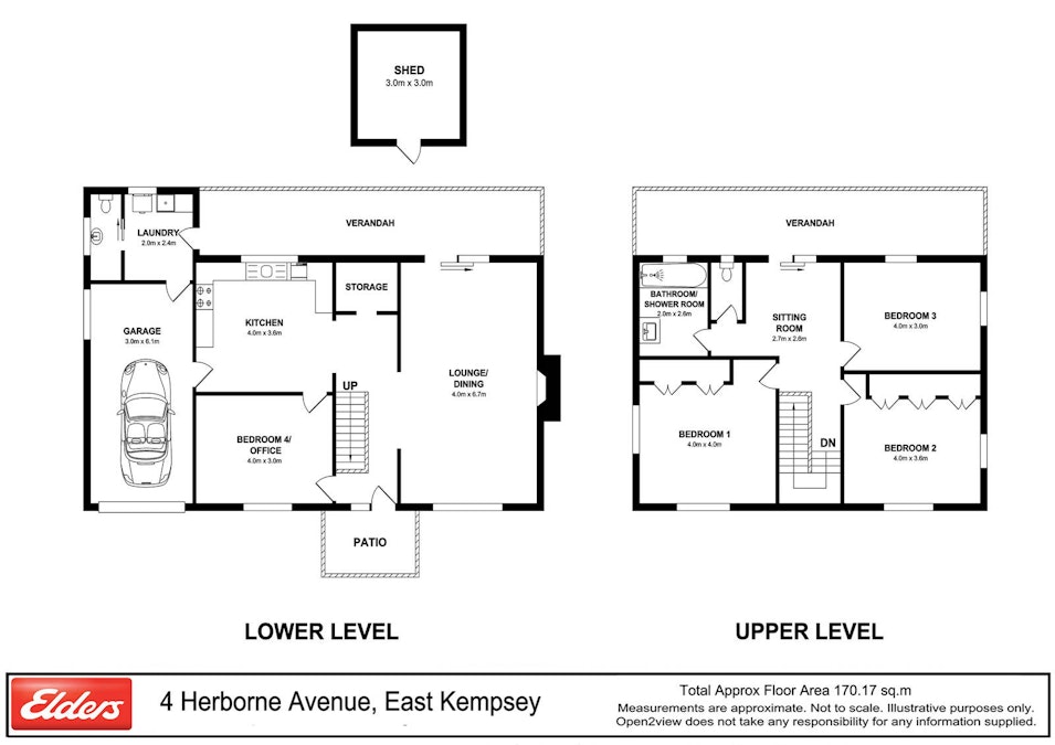 4 Herborne Avenue, East Kempsey, NSW, 2440 - Floorplan 1