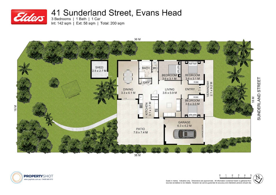 41 Sunderland Street, Evans Head, NSW, 2473 - Floorplan 1