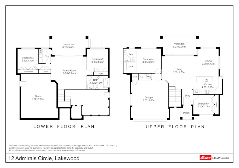 12 Admirals Circle, Lakewood, NSW, 2443 - Floorplan 1