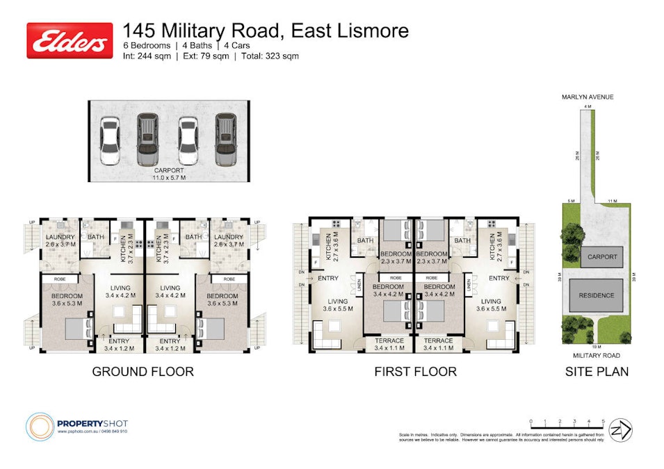 145 Military Road, East Lismore, NSW, 2480 - Floorplan 1