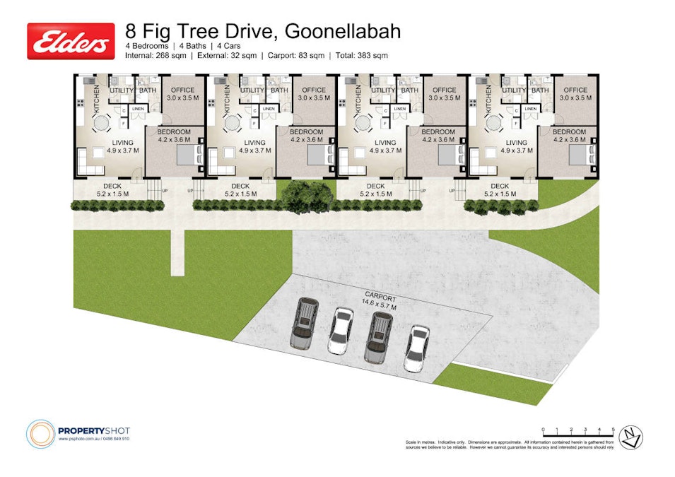 8 Fig Tree Drive, Goonellabah, NSW, 2480 - Floorplan 1