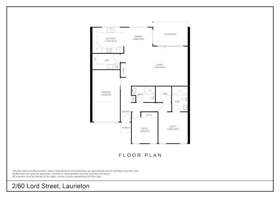 2/60 Lord Street, Laurieton, NSW, 2443 - Floorplan 1