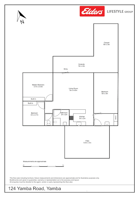 124 Yamba Road, Yamba, NSW, 2464 - Floorplan 1