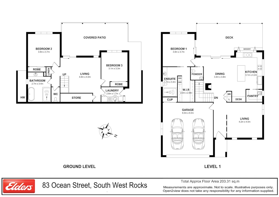 83 Ocean Street, South West Rocks, NSW, 2431 - Floorplan 1