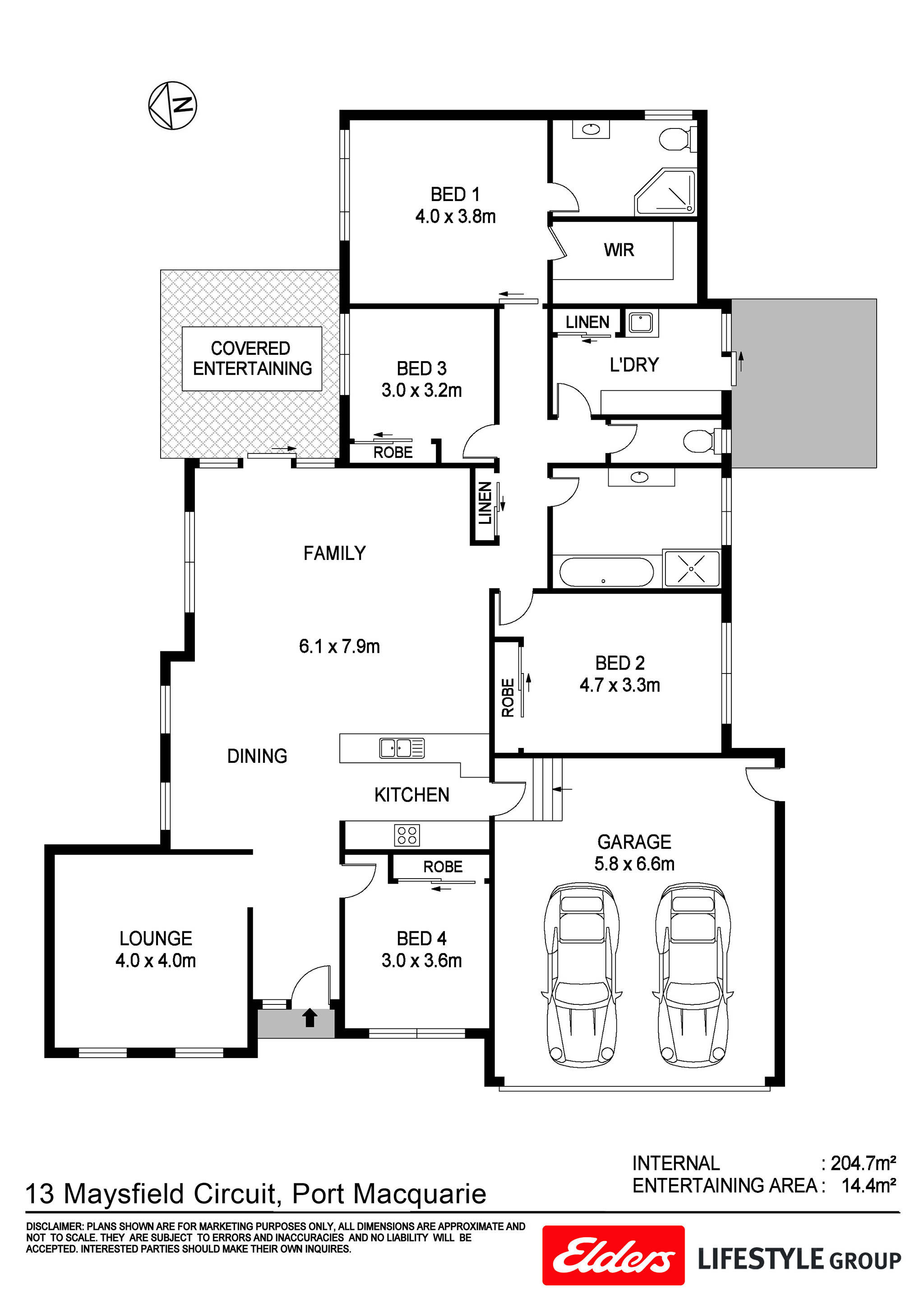 13 Maysfield Circuit Port Macquarie NSW 2444 Sold Elders