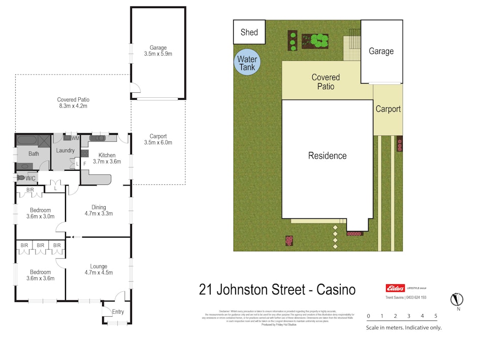 21 Johnston Street, Casino, NSW, 2470 - Floorplan 1