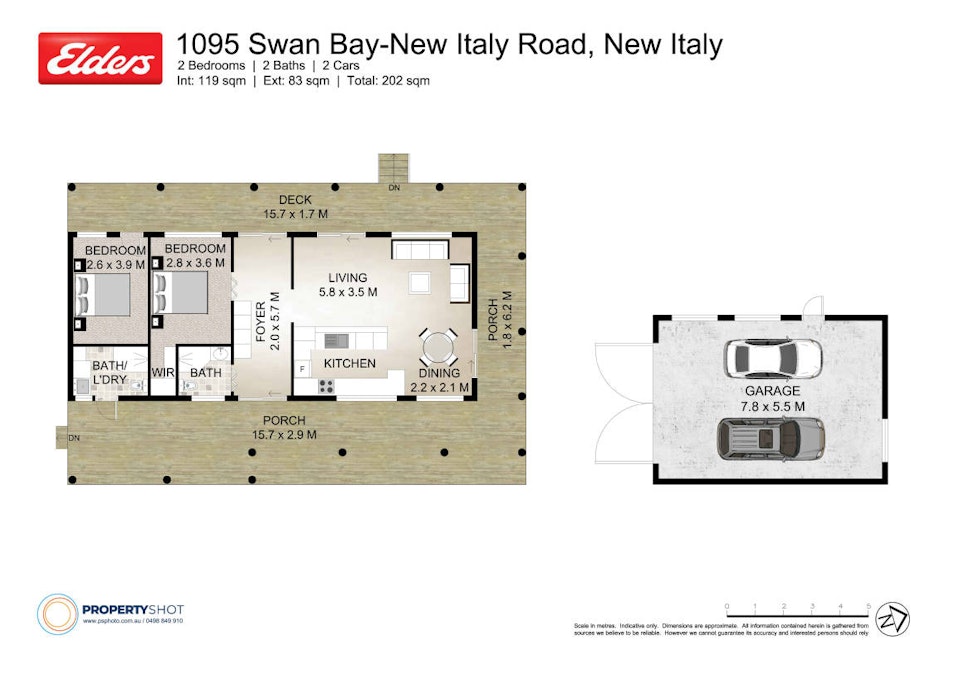 1095 Swan Bay New Italy Road, New Italy, NSW, 2472 - Floorplan 1