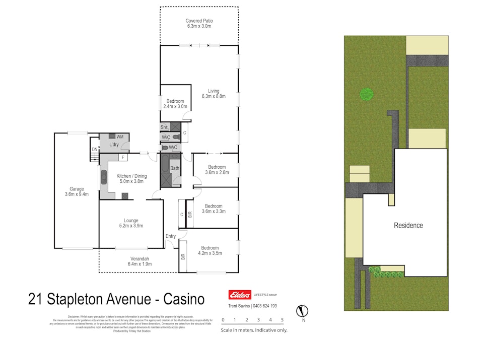 21 Stapleton Avenue, Casino, NSW, 2470 - Floorplan 1